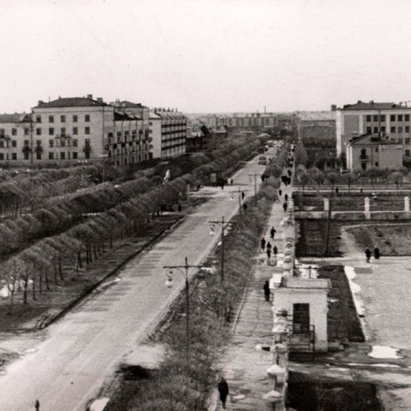 ул. Московская (современ. ул. Беляева), 1950-е Вологда