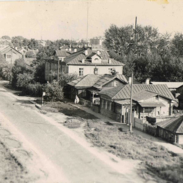 Начало ул. Карла Маркса. 1967 год Вологда