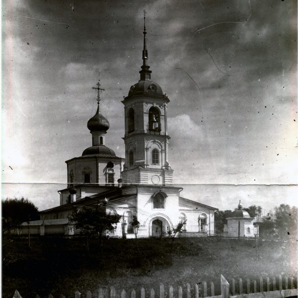 Церковь Иоанна Предтечи в Рощенье. Начало 1900-х Вологда