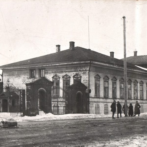 Дом Юшина. Советский проспект, дом 14. 1930-е Вологда