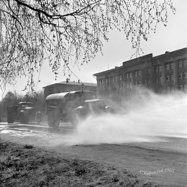 Проспект Победы. 1965 год Вологда