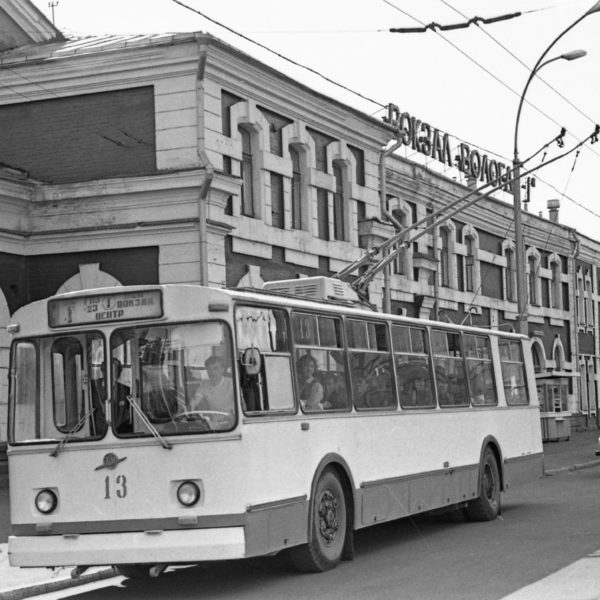 Железнодорожный вокзал, 1978 год Вологда