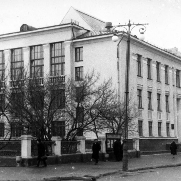 Областная библиотека, 1960-е Вологда
