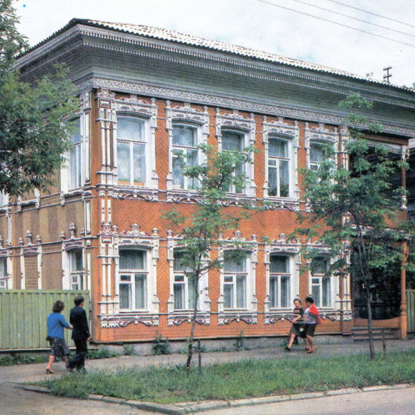ул. Клары Цеткин (соврем. ул. Благовещенская), 1980-е Вологда