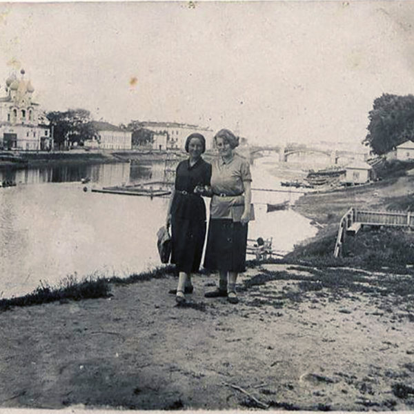Вид с Соборной горки, 1930-е Вологда