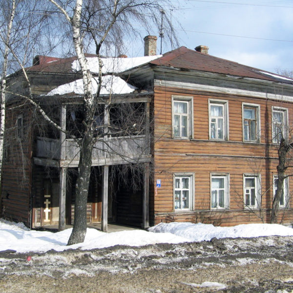 Дом, который построил чиновник Яков Алексеевич Чапурский в 1875 году (утрачен) Вологда