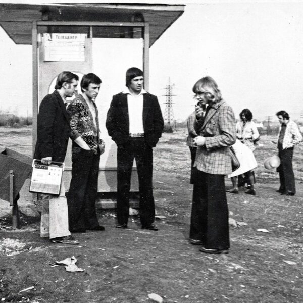 Остановка Телецентр, начало 1980-х Вологда