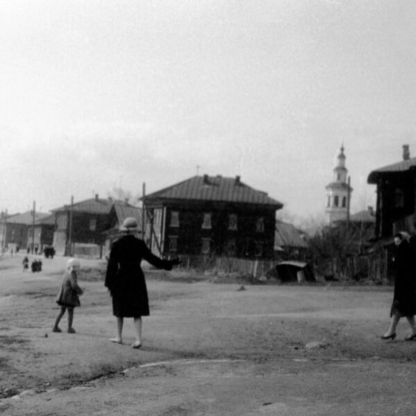 Армейская набережная (современ. Набережная 6 Армии). Середина 1960-х Вологда