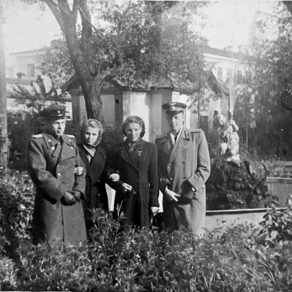 Комсомольский сквер (рядом с современ. Вечным Огнём), 1950-е Вологда