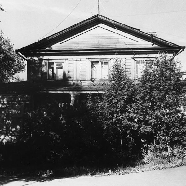 Бывший дом Николая Михайловича Дружинина, 1972 год Вологда