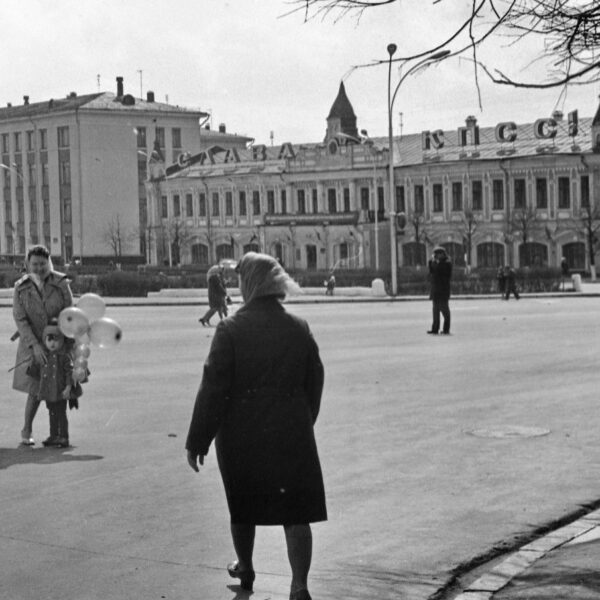 Начало Советского проспекта, 1970-е Вологда