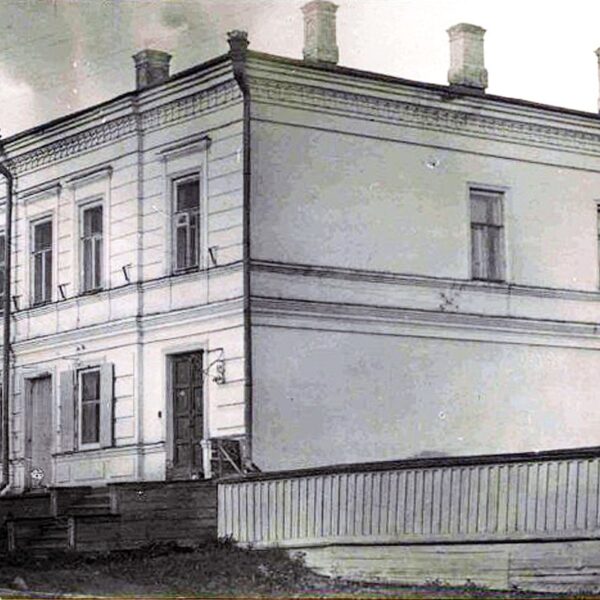 Бывший дом Клушина на Никольской улице (современ. ул. Добролюбова), 1925 год Вологда