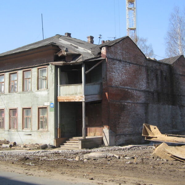 Бывший дом купца Буракова на улице Челюскинцев №60 (утрачен), 2010-е Вологда