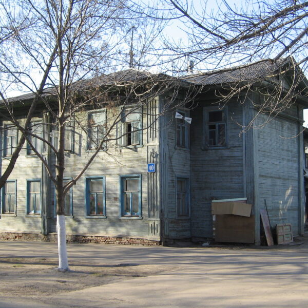 Дом Эндоуровых (Попова). Улица Благовещенская №40, 2010-е (утрачен) Вологда