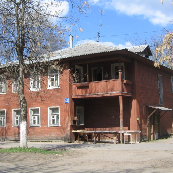 Дом титулярного советника Вениамина Ивановича Баженова. Улица Благовещенская №42, 2010-е Вологда