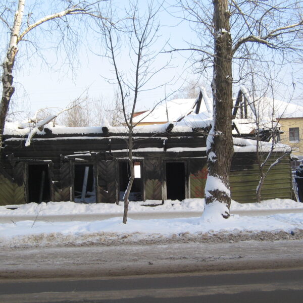 Улица Благовещенская 54, 2005 год (утрачен) Вологда