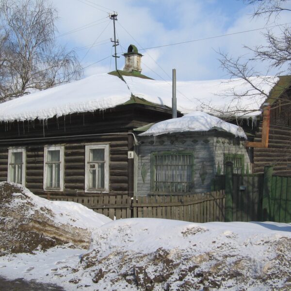 Дореволюционный дом. Улица Бурмагиных №8, 2007 год (утрачен) Вологда