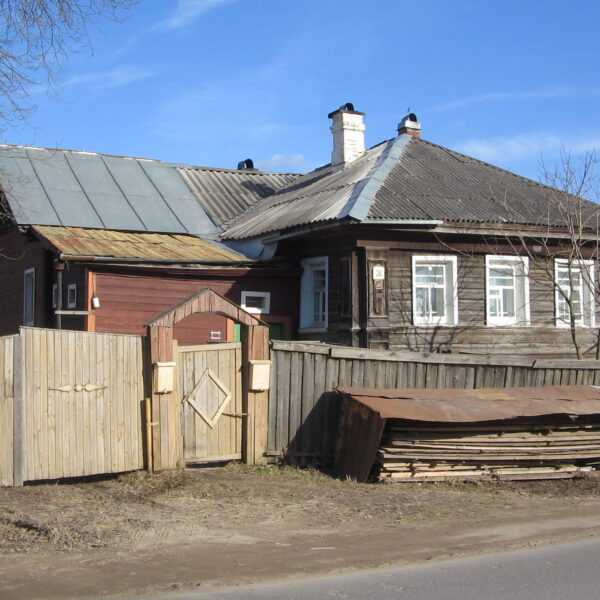Дом Шушпанова на ул. Бурмагиных №36 (1901 года постройки), 2008 год Вологда