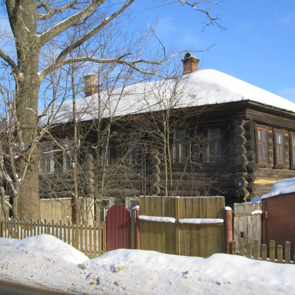 Дом Проскуряковых на ул. Бурмагиных №38, 2008 год Вологда